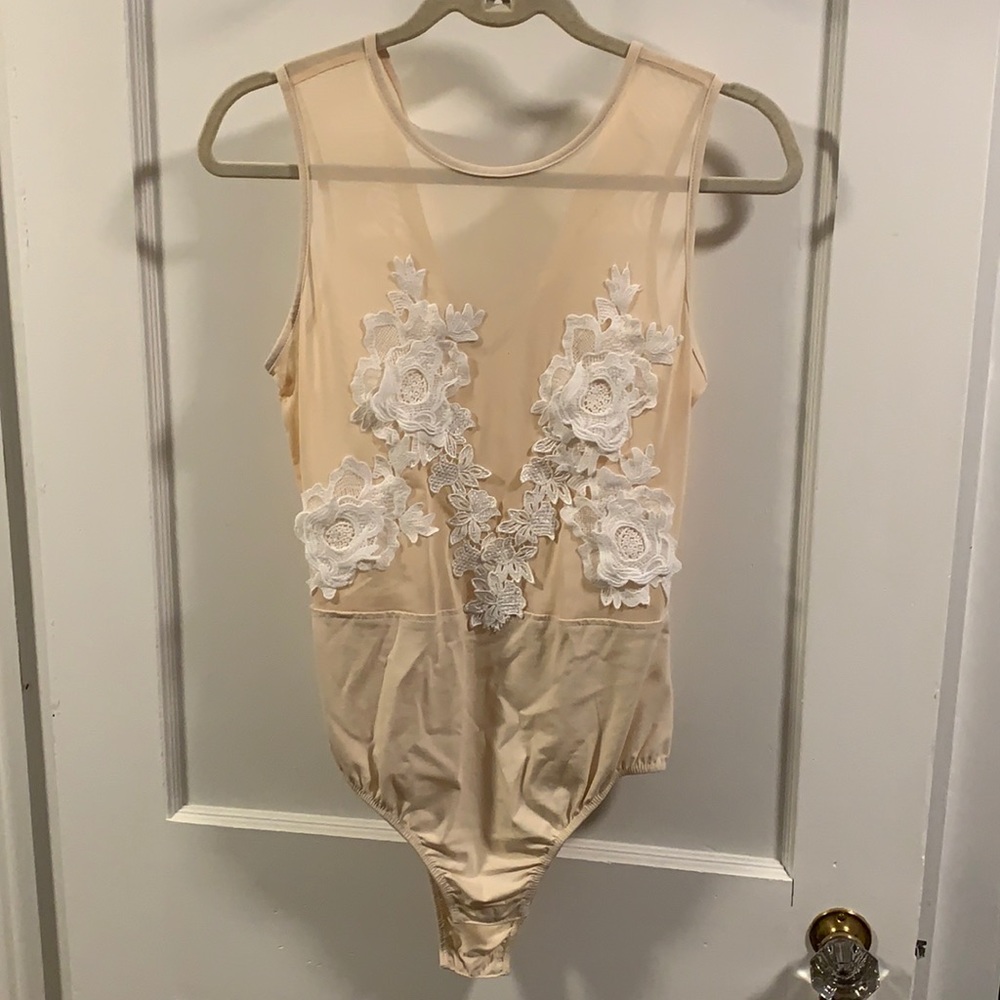 Sexy lace body suit